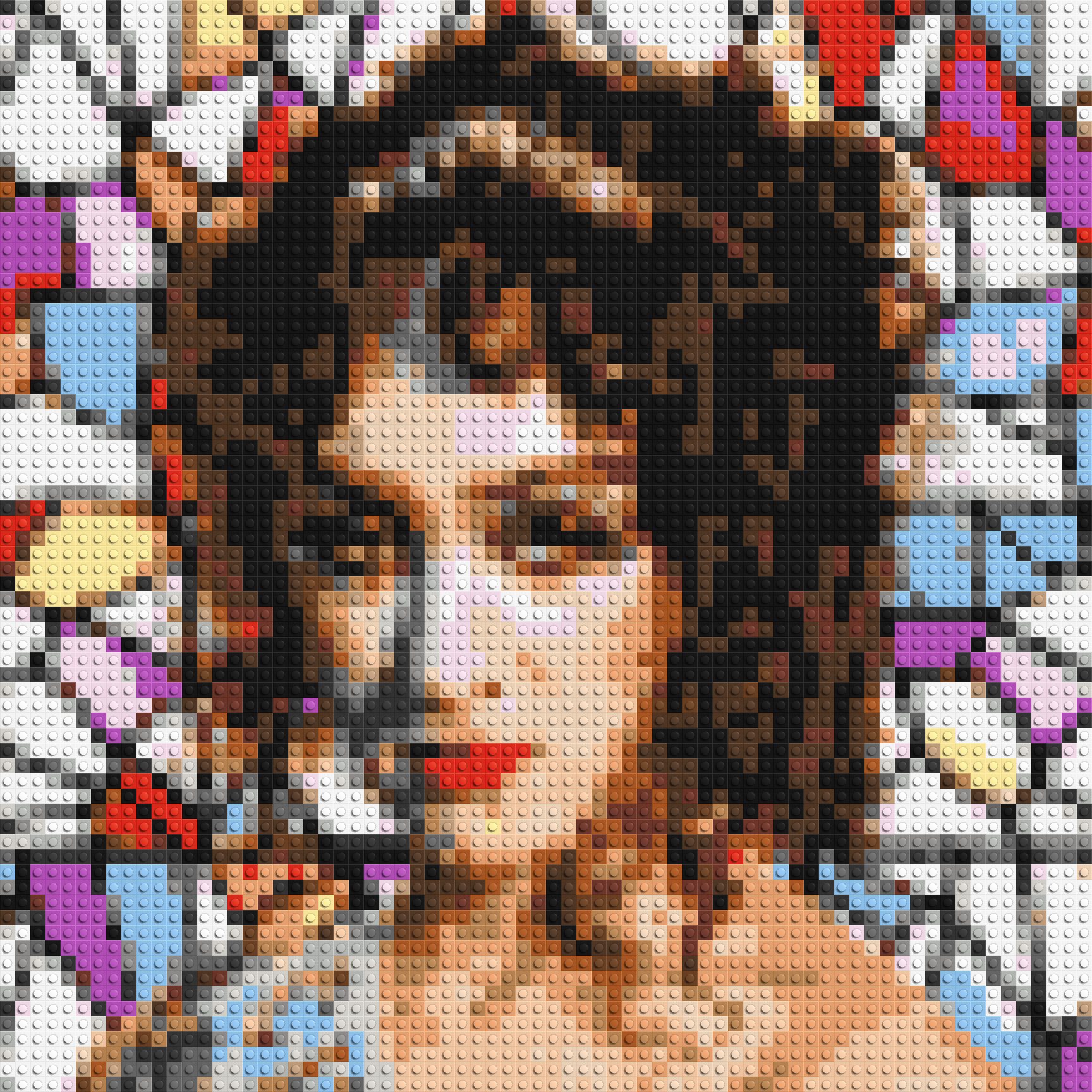 Chapell Roan - Brick Art Mosaic Kit 3x3 large