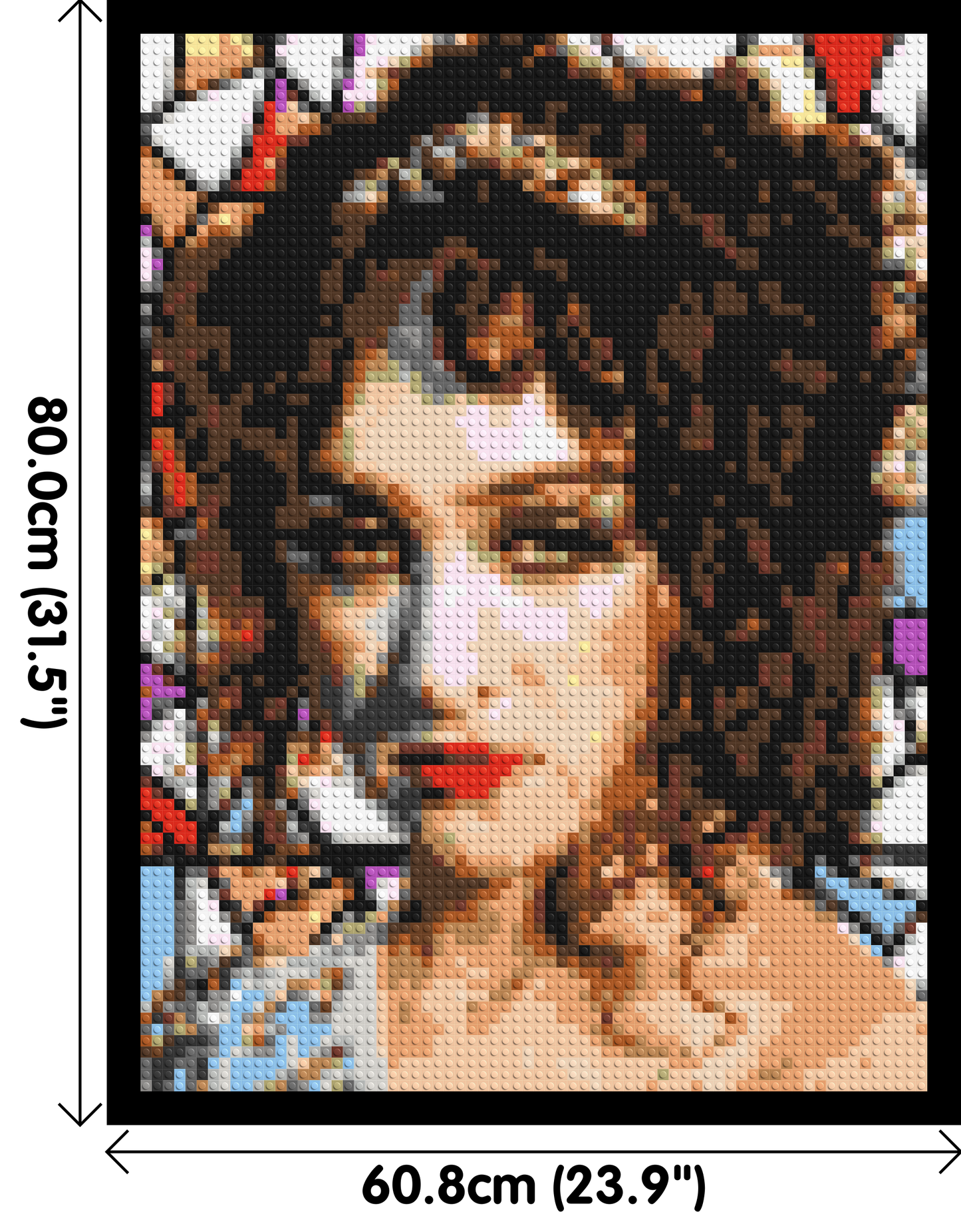 Chapell Roan - Brick Art Mosaic Kit 3x4 large