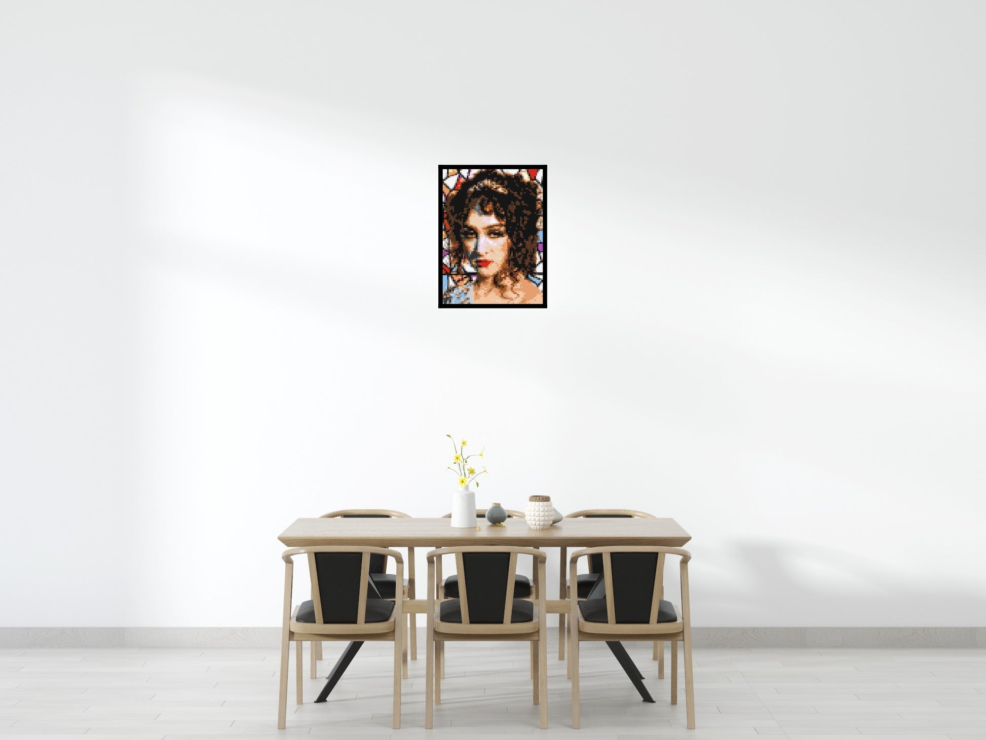 Chapell Roan - Brick Art Mosaic Kit 3x4 scene with frame