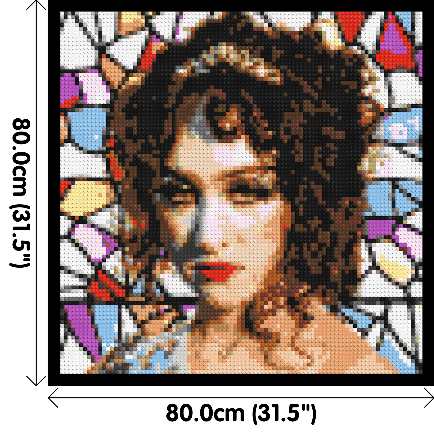 Chapell Roan - Brick Art Mosaic Kit 4x4 large