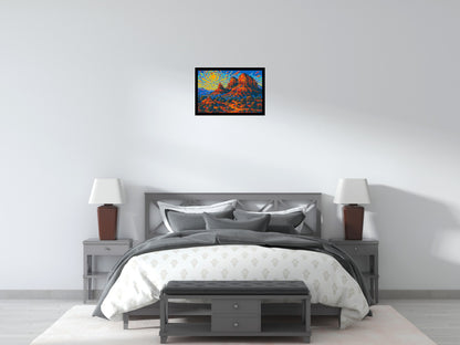 Sedona Red Rocks - Brick Art Mosaic Kit  3x2 large