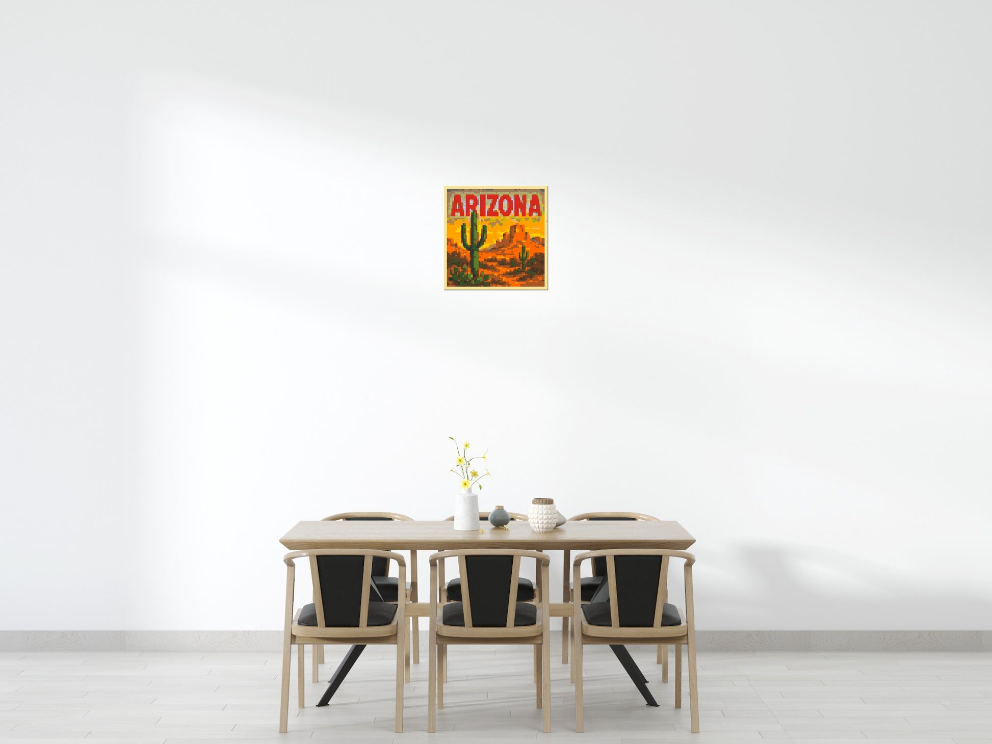 Arizona Landscape - Brick Art Kit Mosaic 3x3 scene