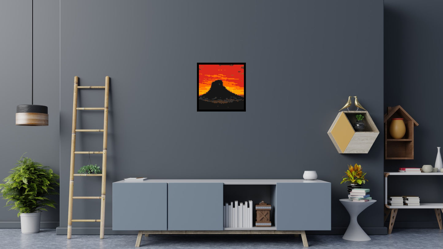 Arizona Landscape #3 - Brick Art Mosaic Kit 3x3 large