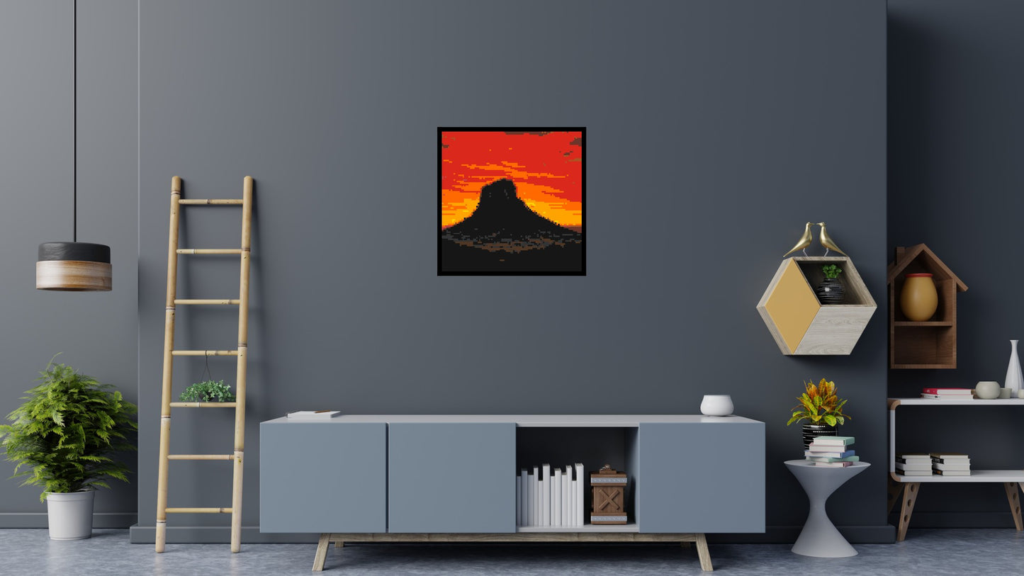 Arizona Landscape #3 - Brick Art Mosaic Kit 4x4 large