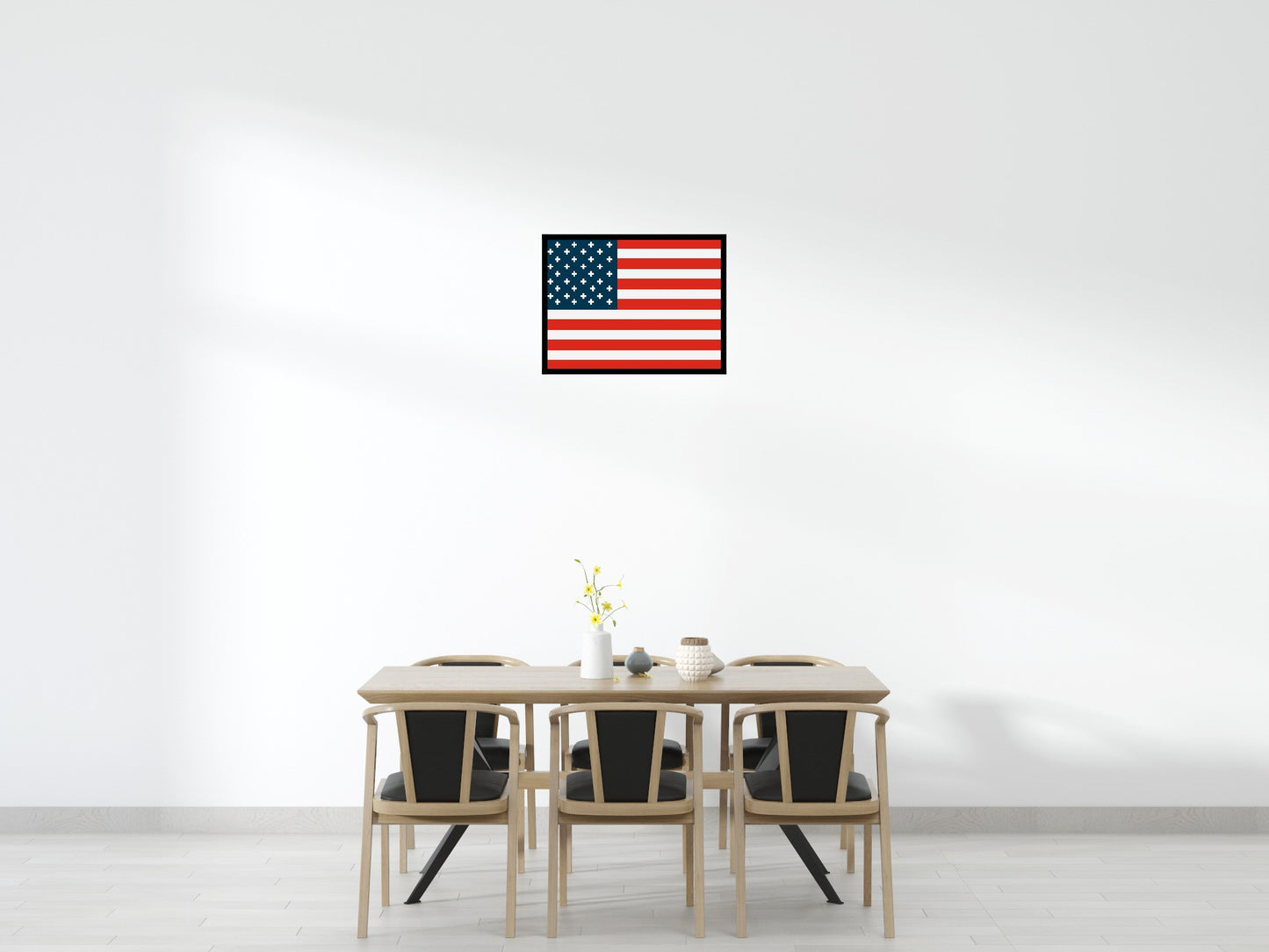 American Flag #2 - Brick Art Mosaic Kit 4x3 large