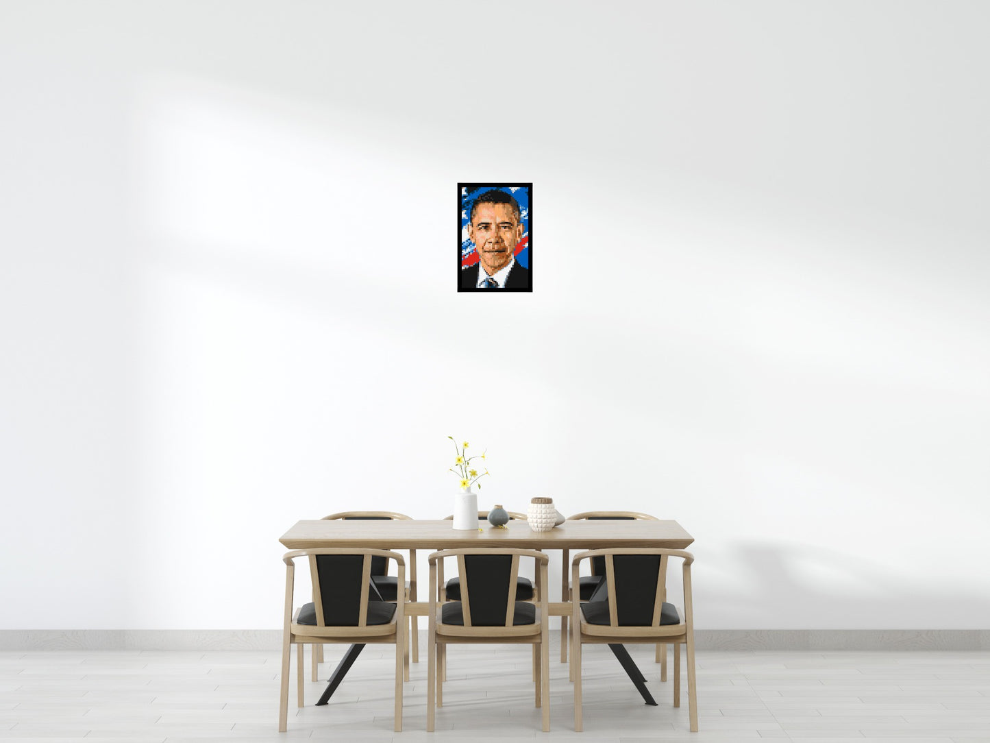 Barack Obama - Brick Art Mosaic Kit 2x3 large