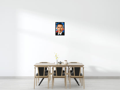 Barack Obama - Brick Art Mosaic Kit 2x3 large