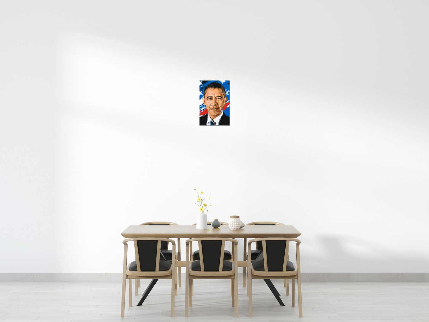 Barack Obama - Brick Art Mosaic Kit 2x3 large