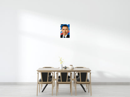 Barack Obama - Brick Art Mosaic Kit 2x3 large
