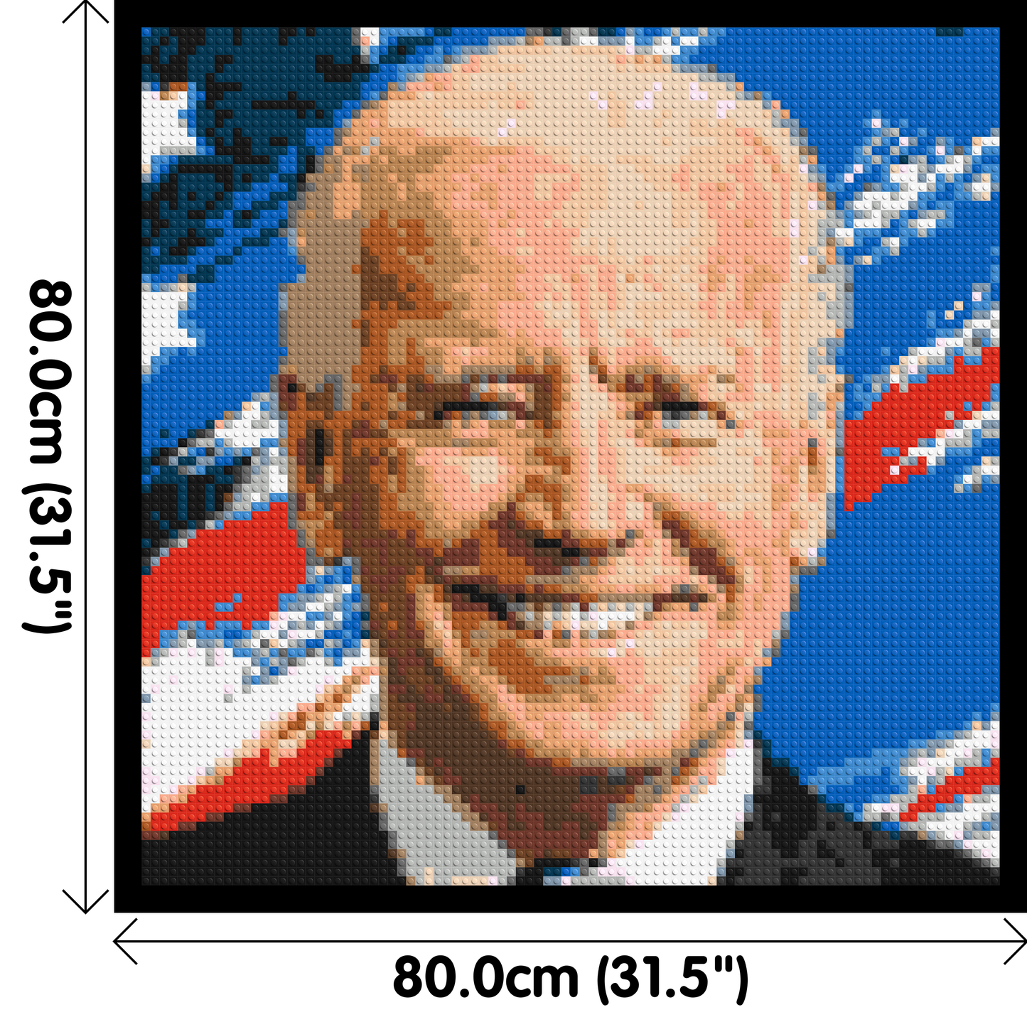 Joe Biden - Brick Art Mosaic Kit 4x4 large