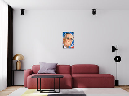 Franklin D. Roosevelt - Brick Art Mosaic Kit  2x3 large