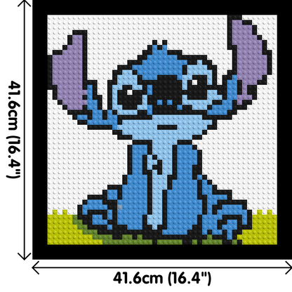 Stitch - Brick Art Mosaic Kit 2x2 large