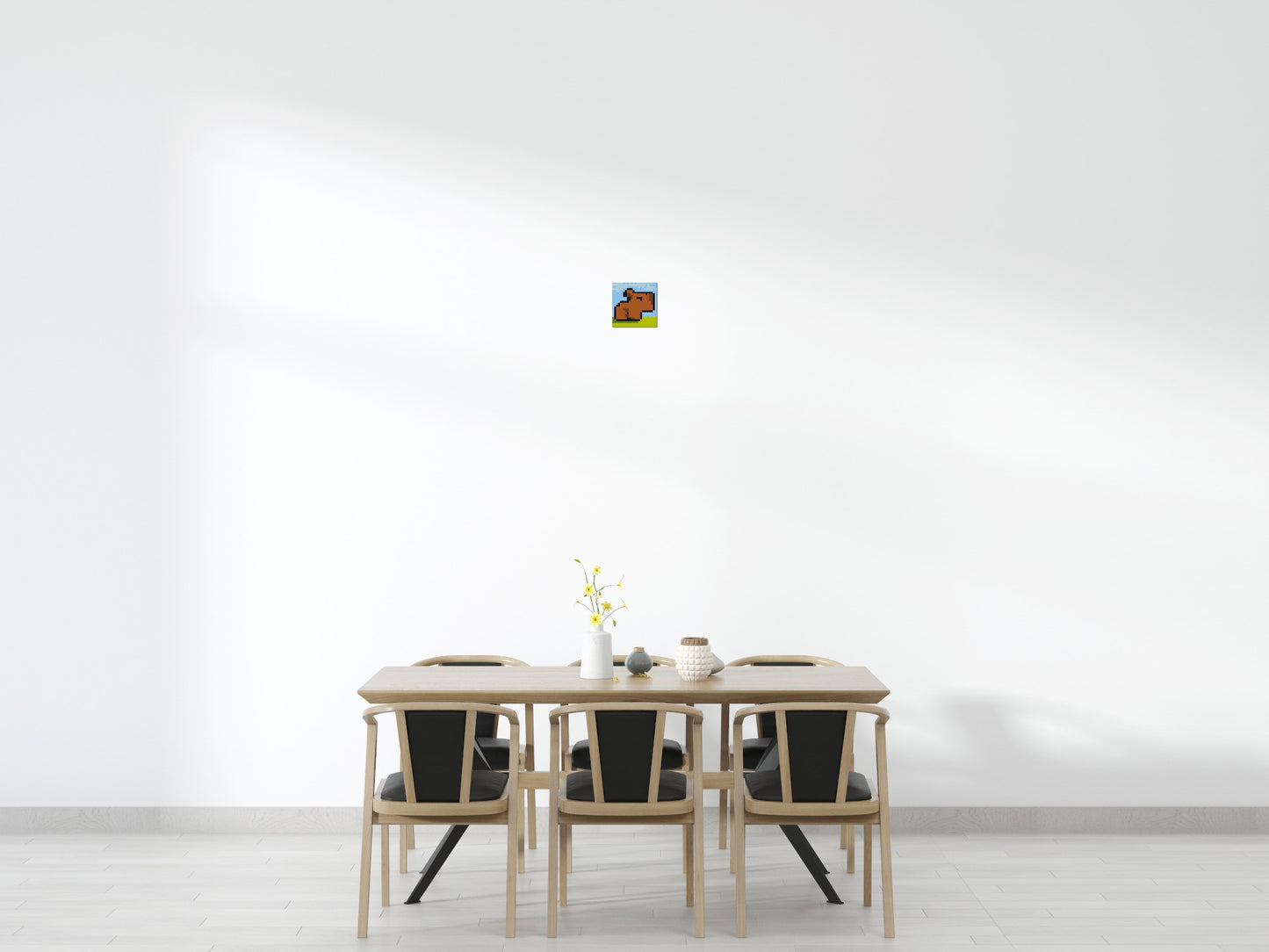 Chill Capybara - Brick Art Mosaic Kit 1x1 large