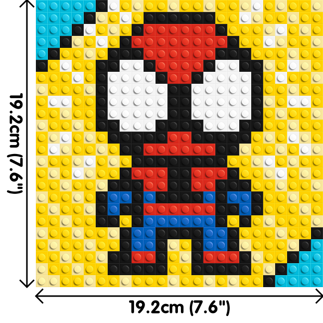  Spider-Man #2 - Brick Art Mosaic Kit 1x1 large