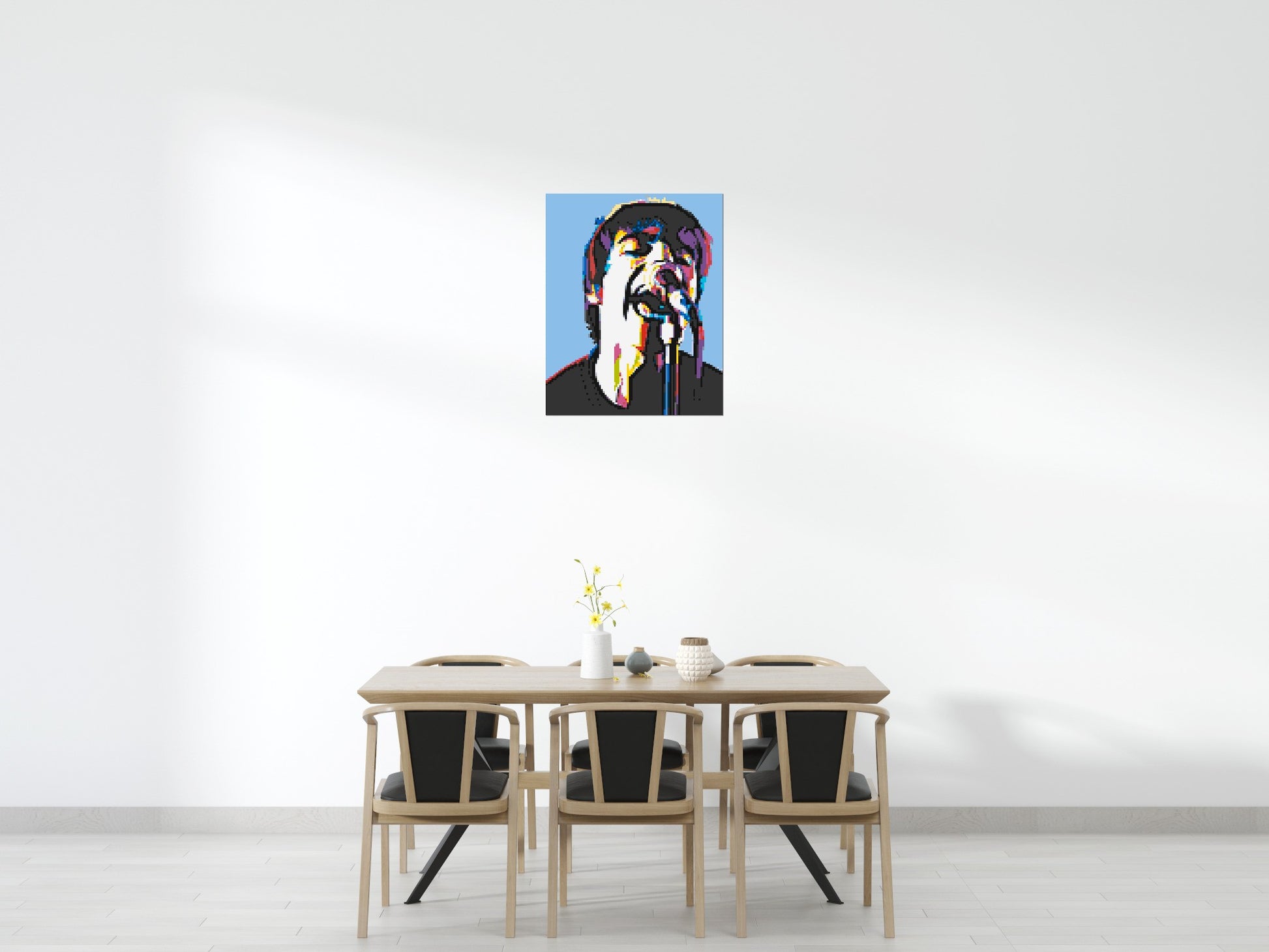 Liam Gallagher (Oasis) - Brick Art Mosaic Kit 4x5 scene