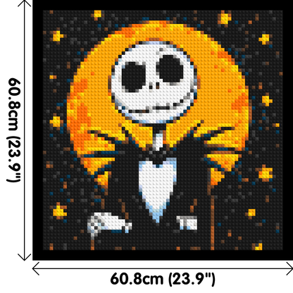 Jack Skellington - Brick Art Mosaic Kit 3x3 large