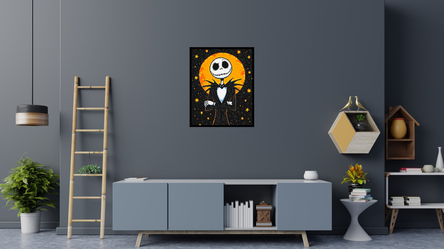Jack Skellington - Brick Art Mosaic Kit 4x5 large