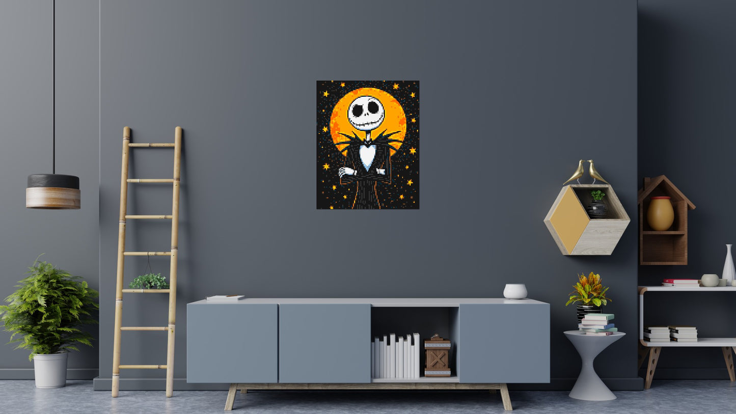 Jack Skellington - Brick Art Mosaic Kit 4x5 large