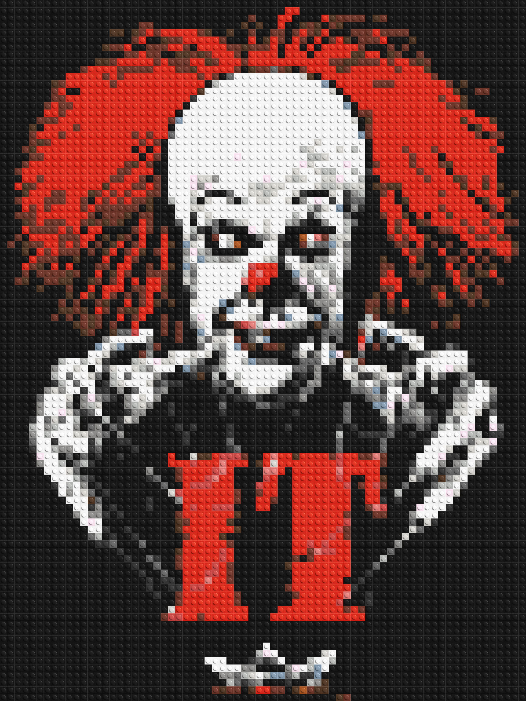 Pennywise (IT) - Brick Art Mosaic Kit 3x4 large