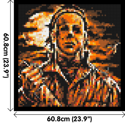 Michael Myers (Halloween) - Brick Art Mosaic Kit 3x3 large