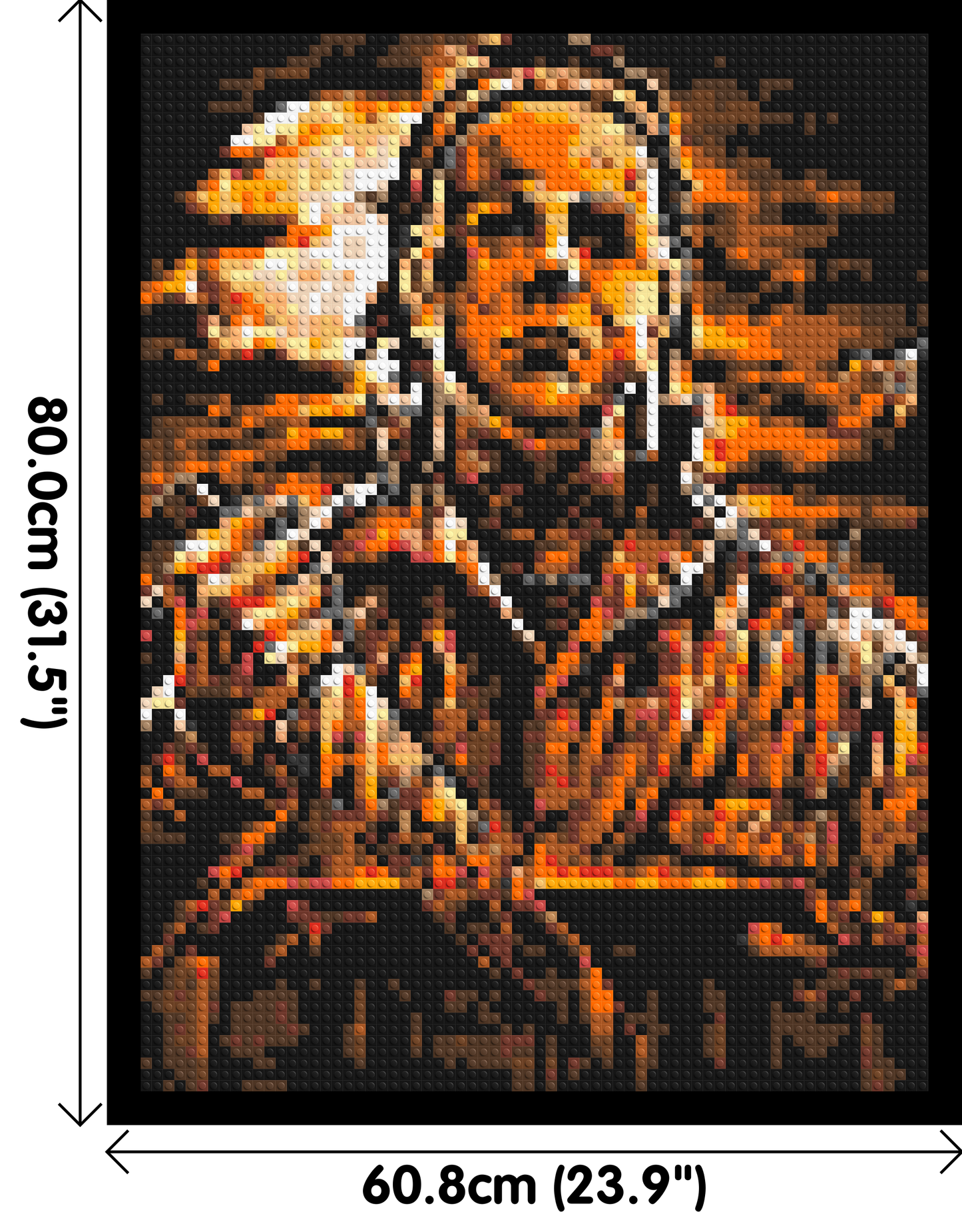 Michael Myers (Halloween) - Brick Art Mosaic Kit 3x4 large