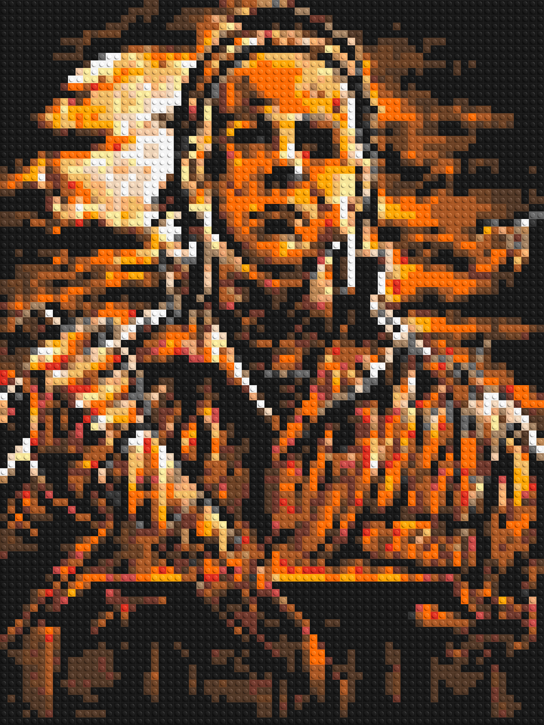 Michael Myers (Halloween) - Brick Art Mosaic Kit 3x4 large