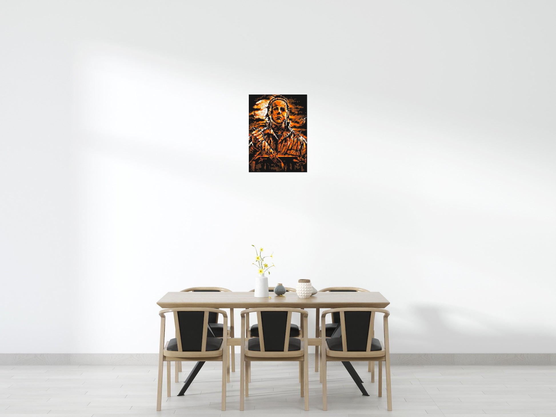 Michael Myers (Halloween) - Brick Art Mosaic Kit 3x4 scene