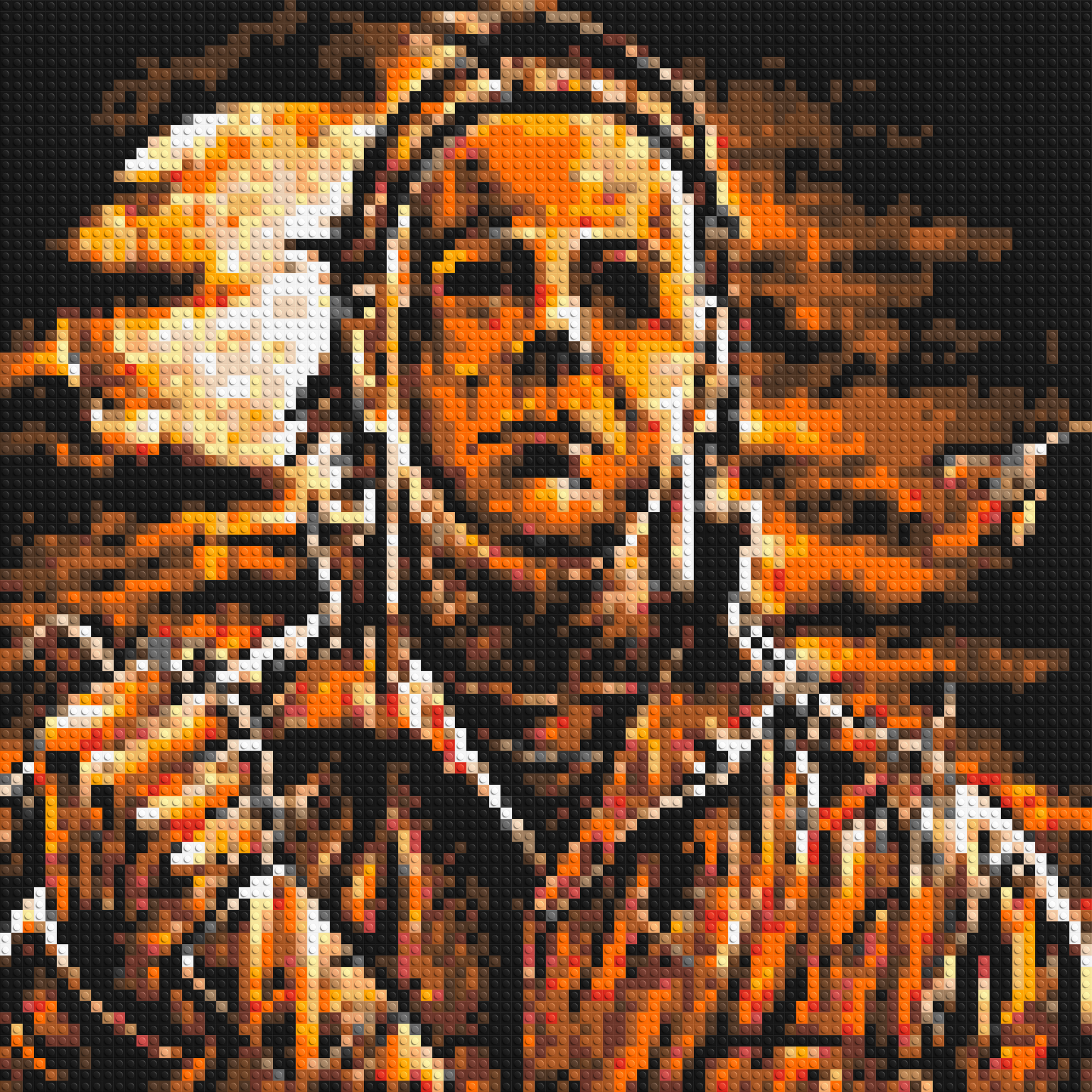Michael Myers (Halloween) - Brick Art Mosaic Kit 4x4 large