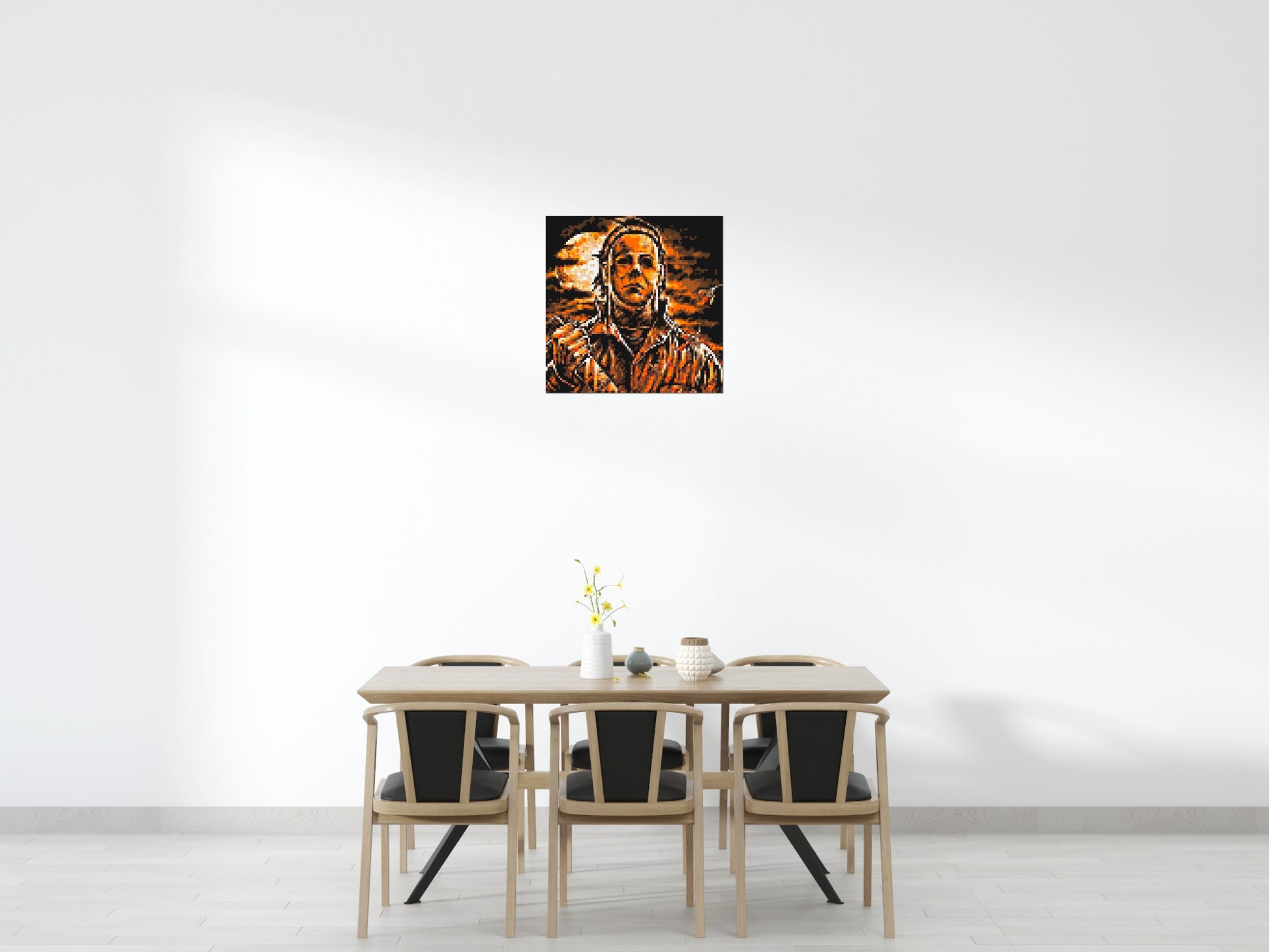 Michael Myers (Halloween) - Brick Art Mosaic Kit 4x4 scene