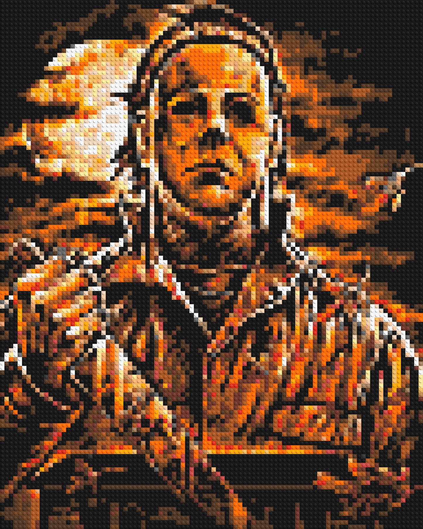 Michael Myers (Halloween) - Brick Art Mosaic Kit 4x5 large