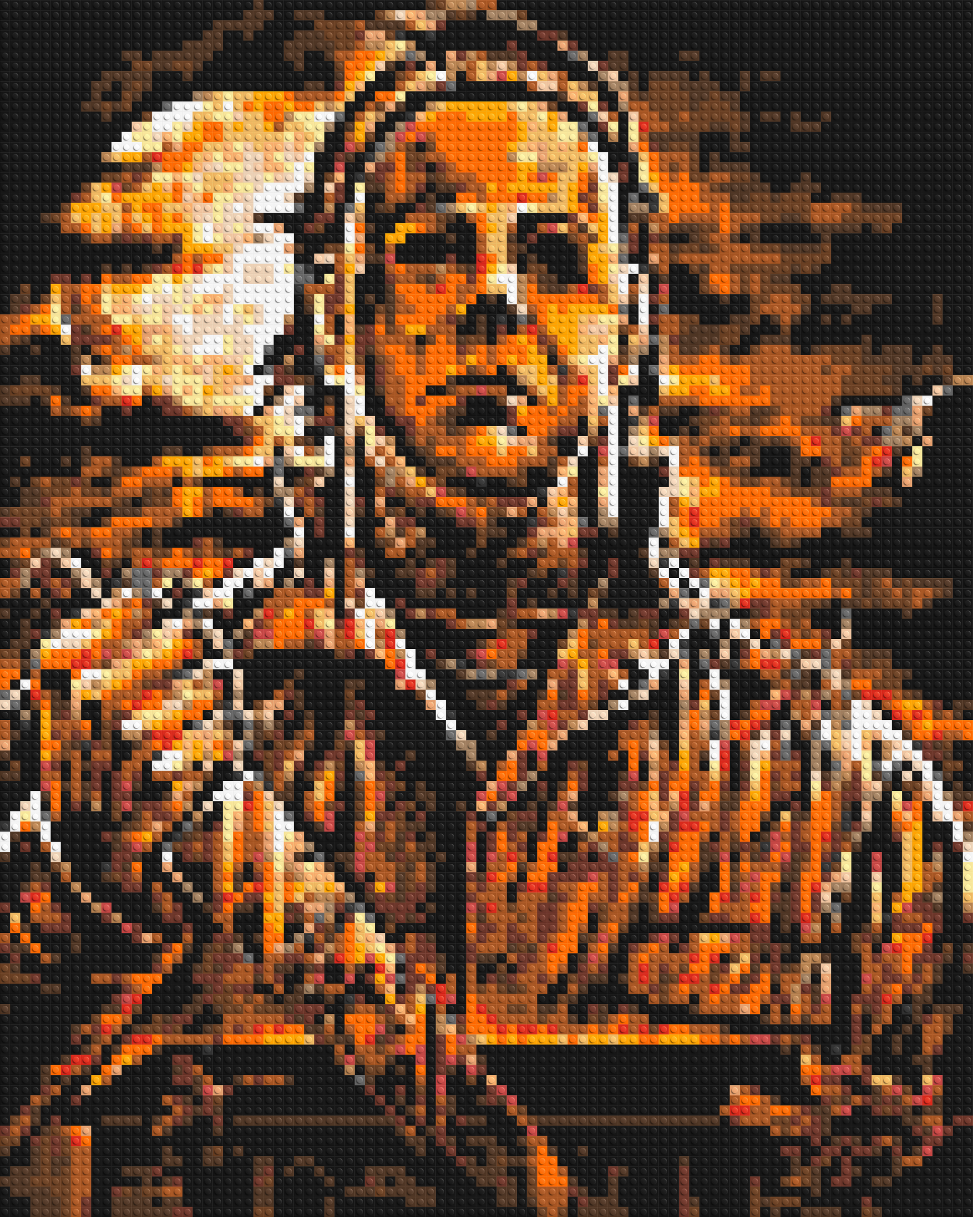 Michael Myers (Halloween) - Brick Art Mosaic Kit 4x5 large