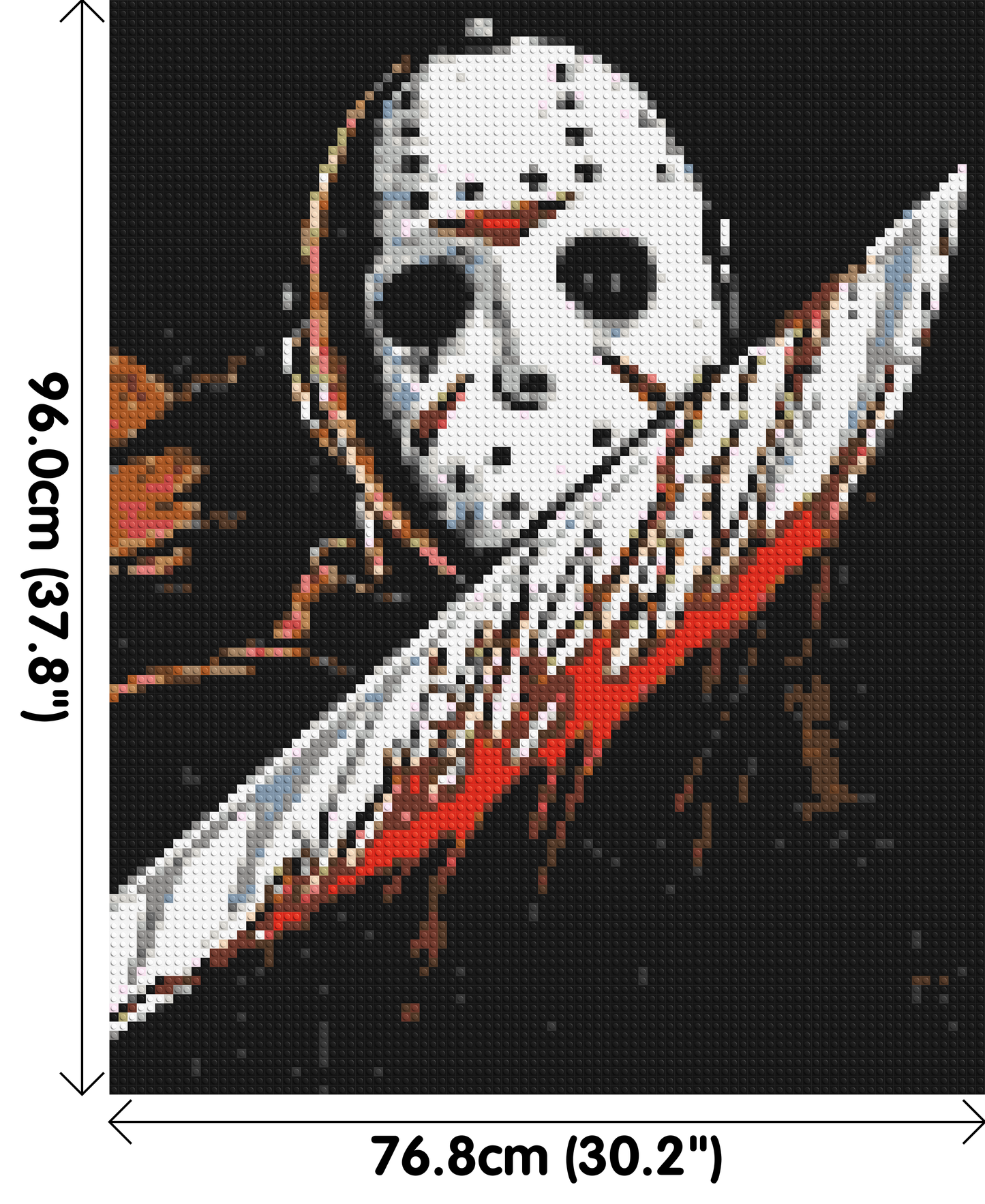 Javosn Voorhees - Brick Art Mosaic Kit 4x5 large