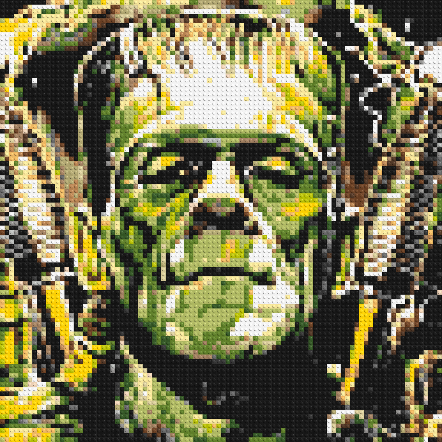 Frankenstein (Boris Karloff) - Brick Art Mosaic Kit 4x4 large