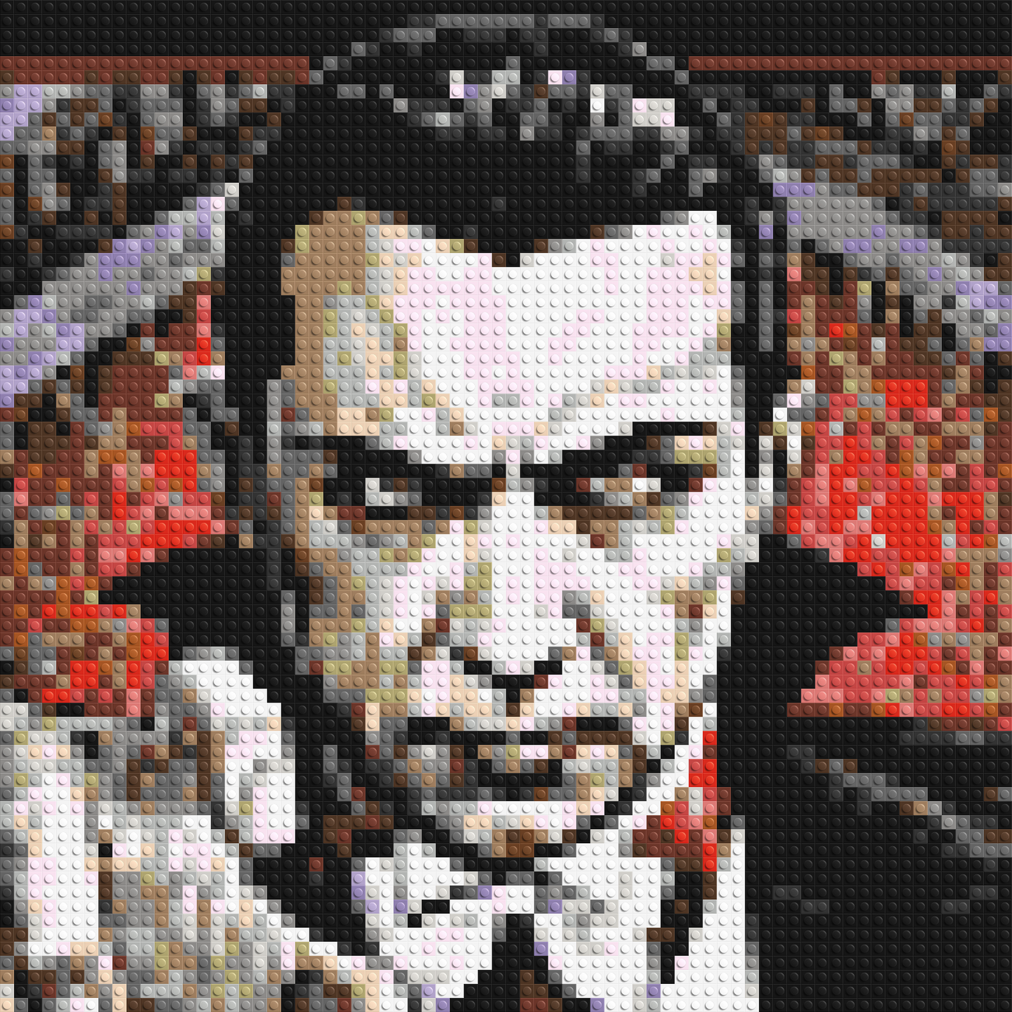 Dracula (Bela Lugosi) - Brick Art Mosaic Kit 3x3 large