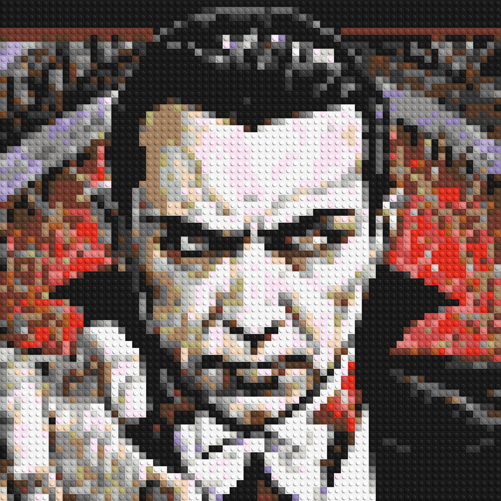 Dracula (Bela Lugosi) - Brick Art Mosaic Kit 3x3 large