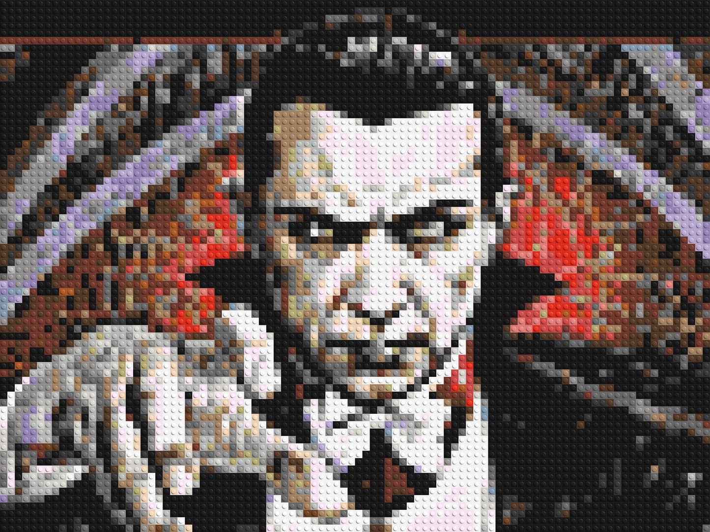 Dracula (Bela Lugosi) - Brick Art Mosaic Kit 4x3 large