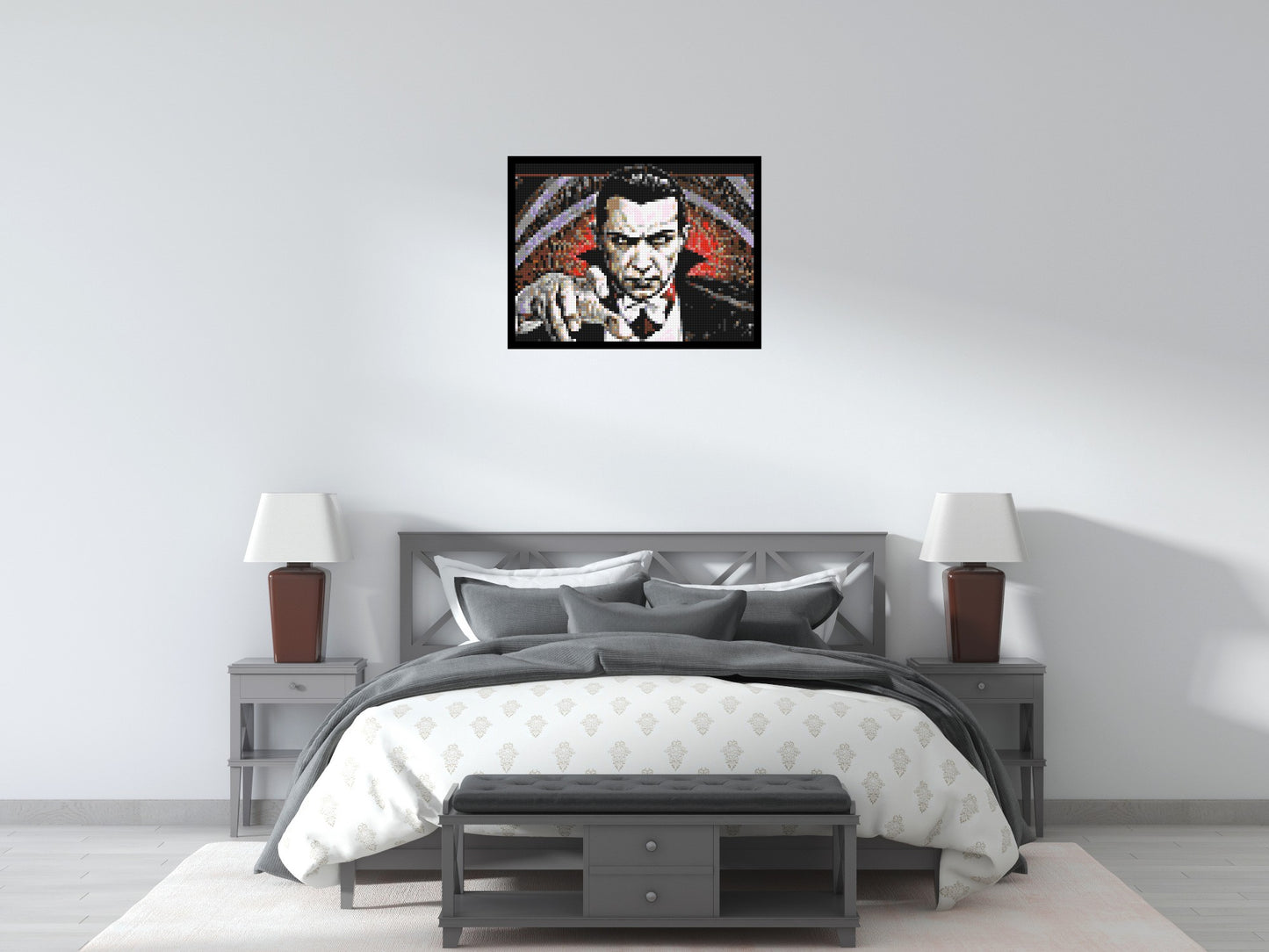 Dracula (Bela Lugosi) - Brick Art Mosaic Kit 4x3 large