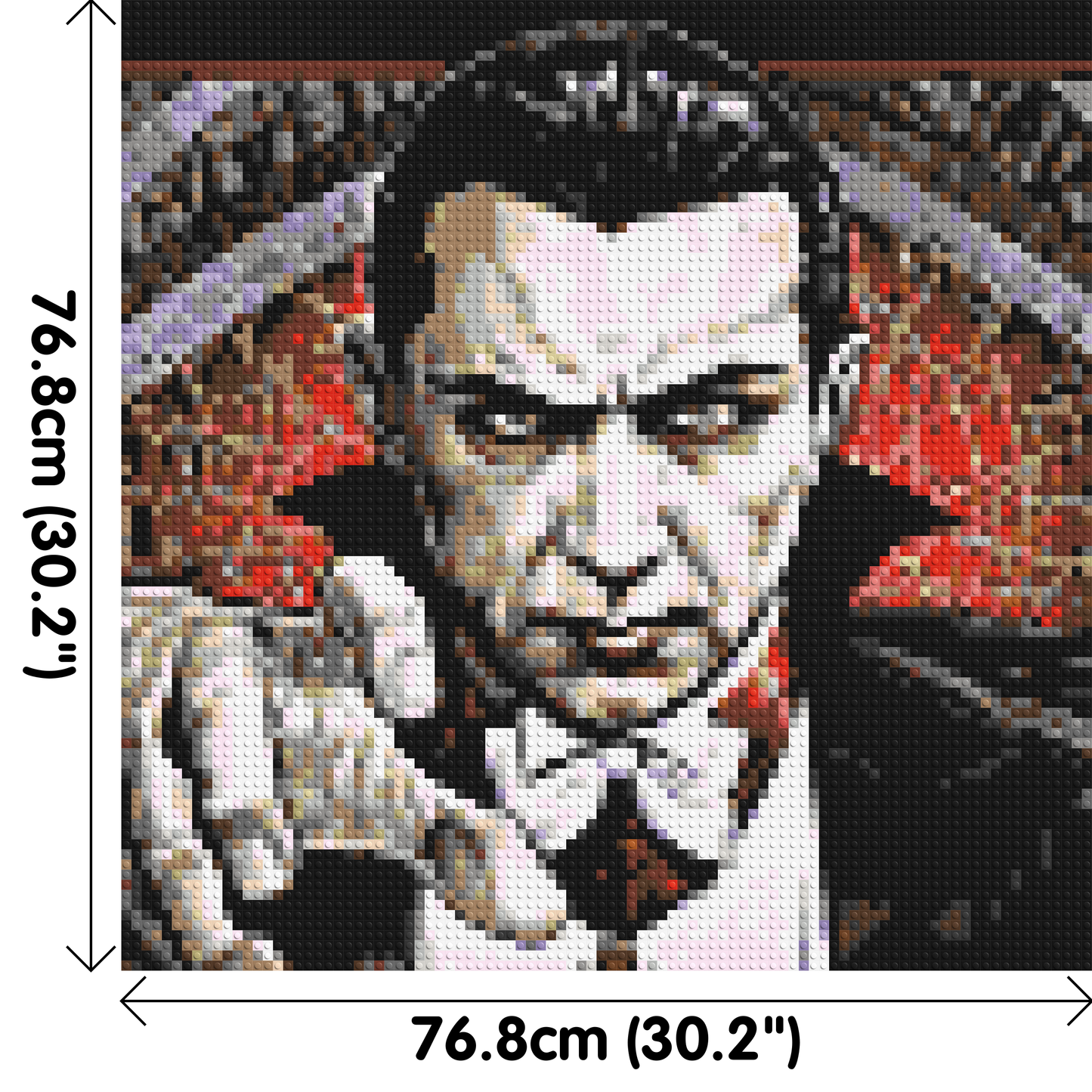 Dracula (Bela Lugosi) - Brick Art Mosaic Kit 4x4 large