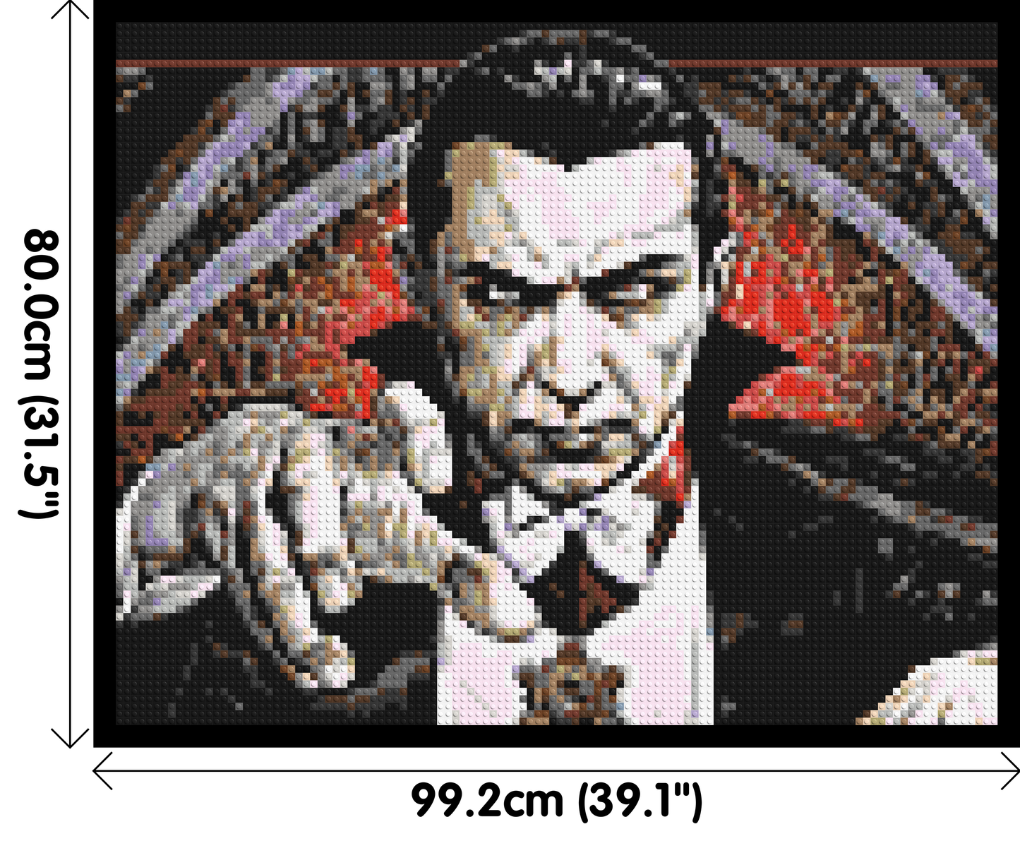 Dracula (Bela Lugosi) - Brick Art Mosaic Kit 5x4 large