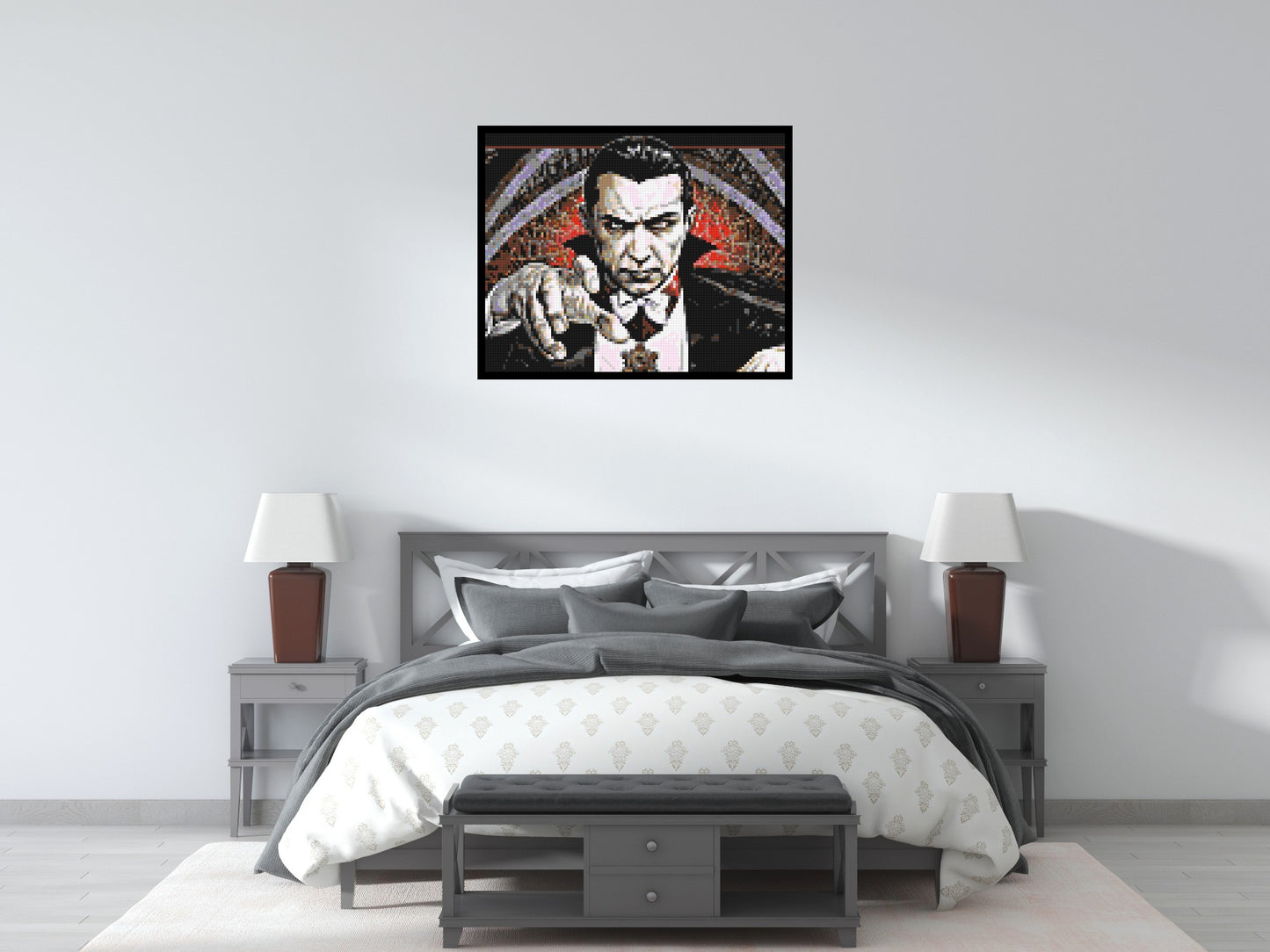 Dracula (Bela Lugosi) - Brick Art Mosaic Kit 5x4 large