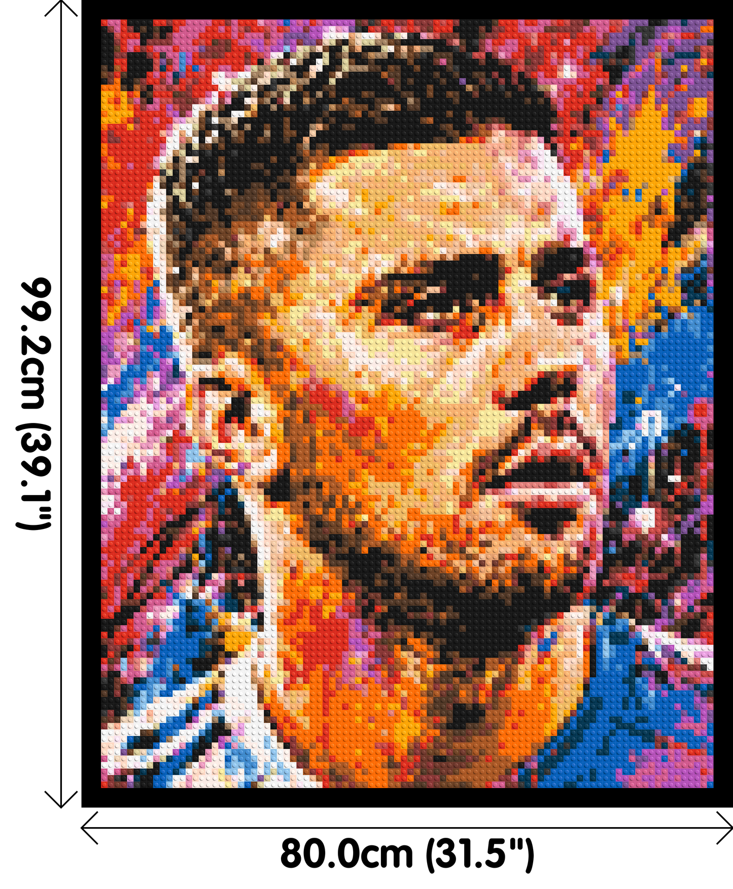 Rodri Urban Pop - Brick Art Mosaic Kit 4x5 large