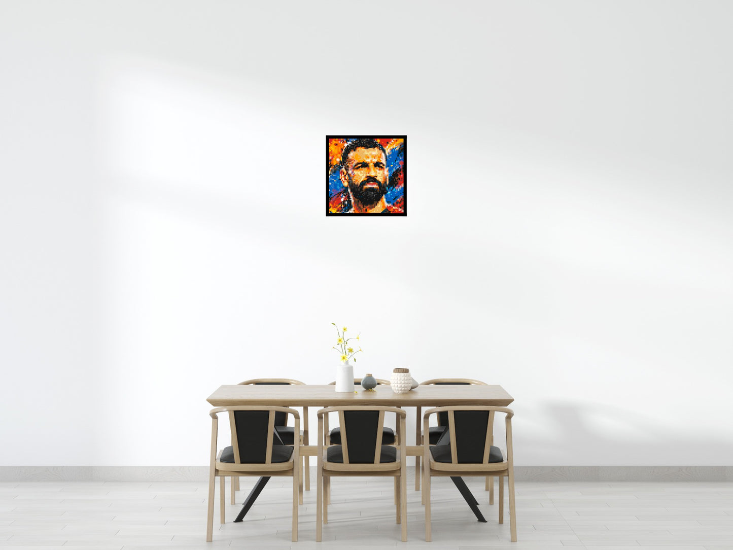Mohamed Salah Urban Pop - Brick Art Mosaic Kit 3x3 large