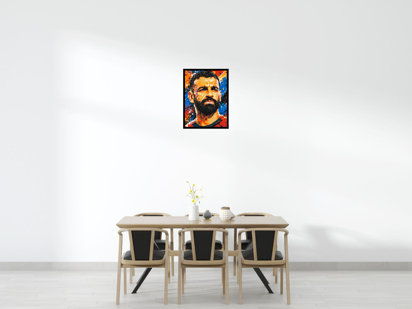Mohamed Salah Urban Pop - Brick Art Mosaic Kit 3x4 large