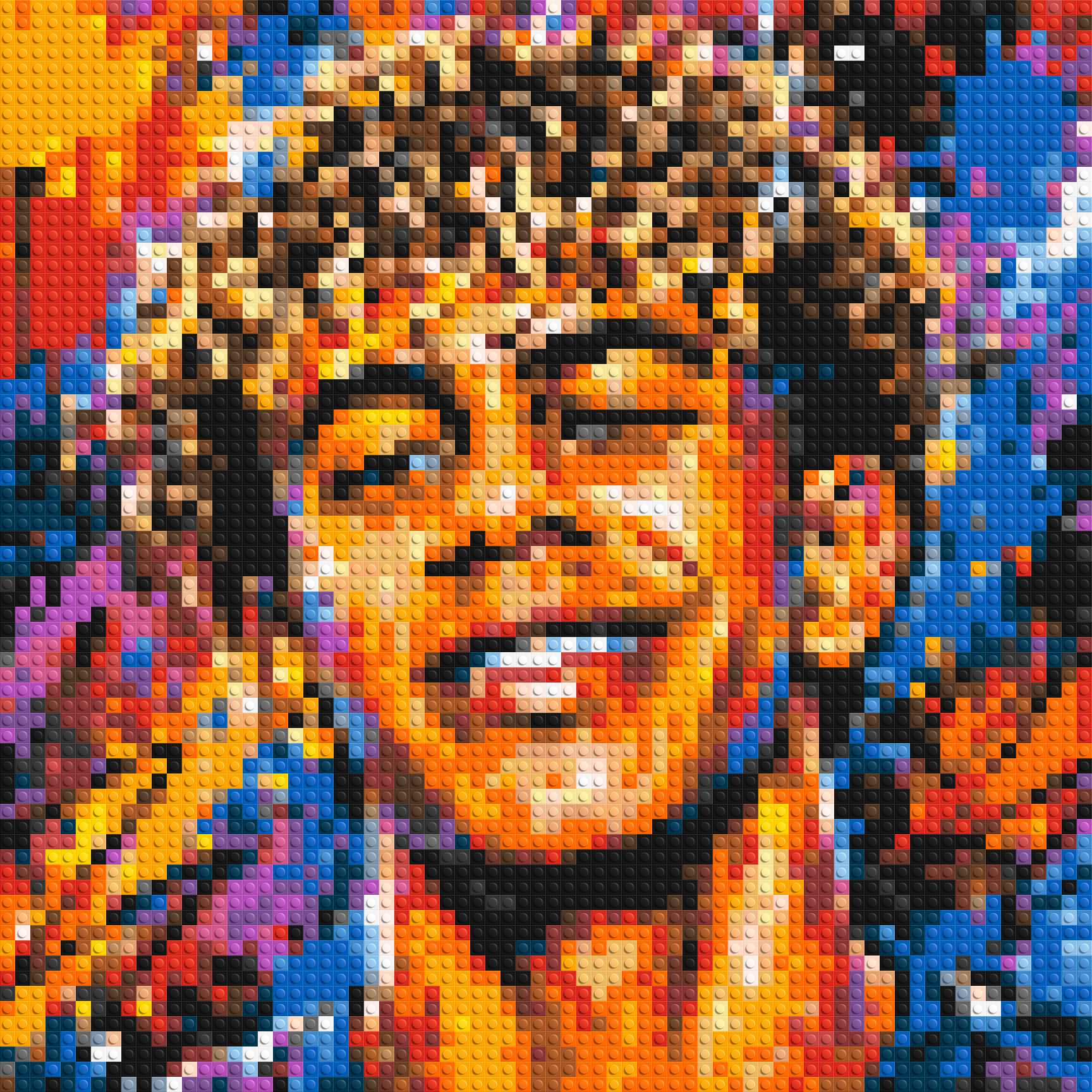Lamine Yamal Urban Pop - Brick Art Mosaic Kit 3x3 large