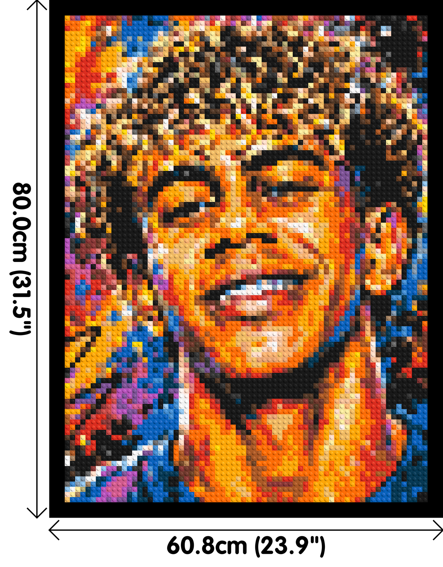 Lamine Yamal Urban Pop - Brick Art Mosaic Kit 3x4 large