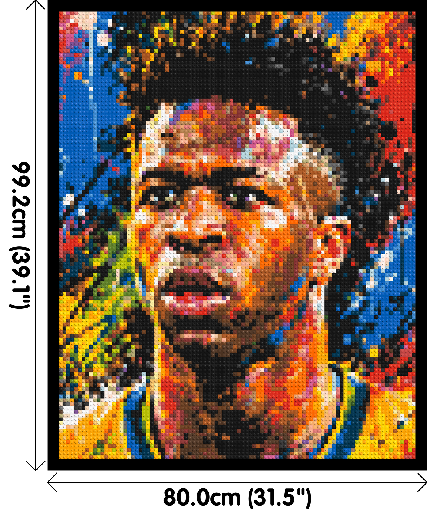 Vinícius Júnior Urban Pop - Brick Art Mosaic Kit 4x5 large