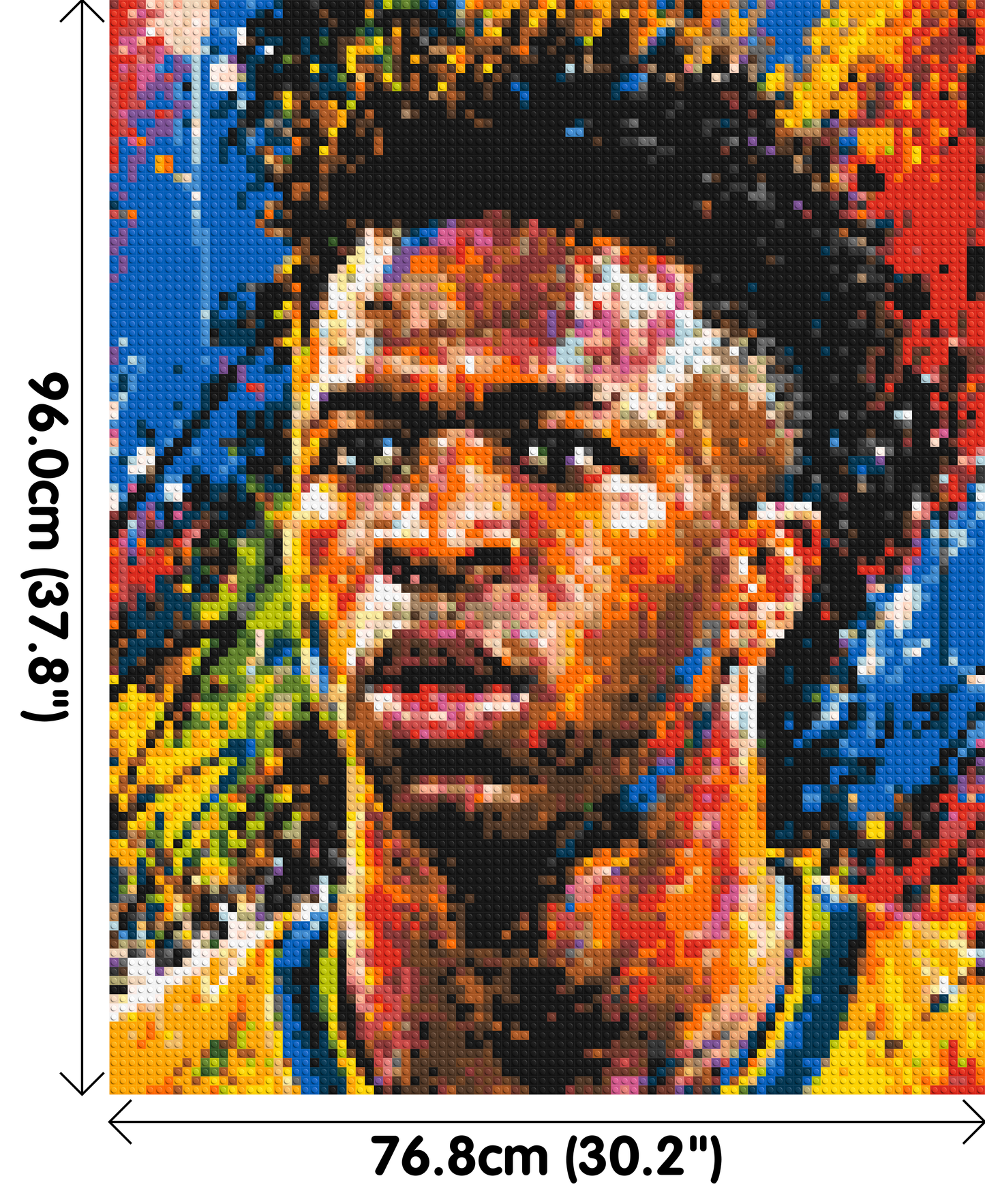 Vinícius Júnior Urban Pop - Brick Art Mosaic Kit 4x5 large