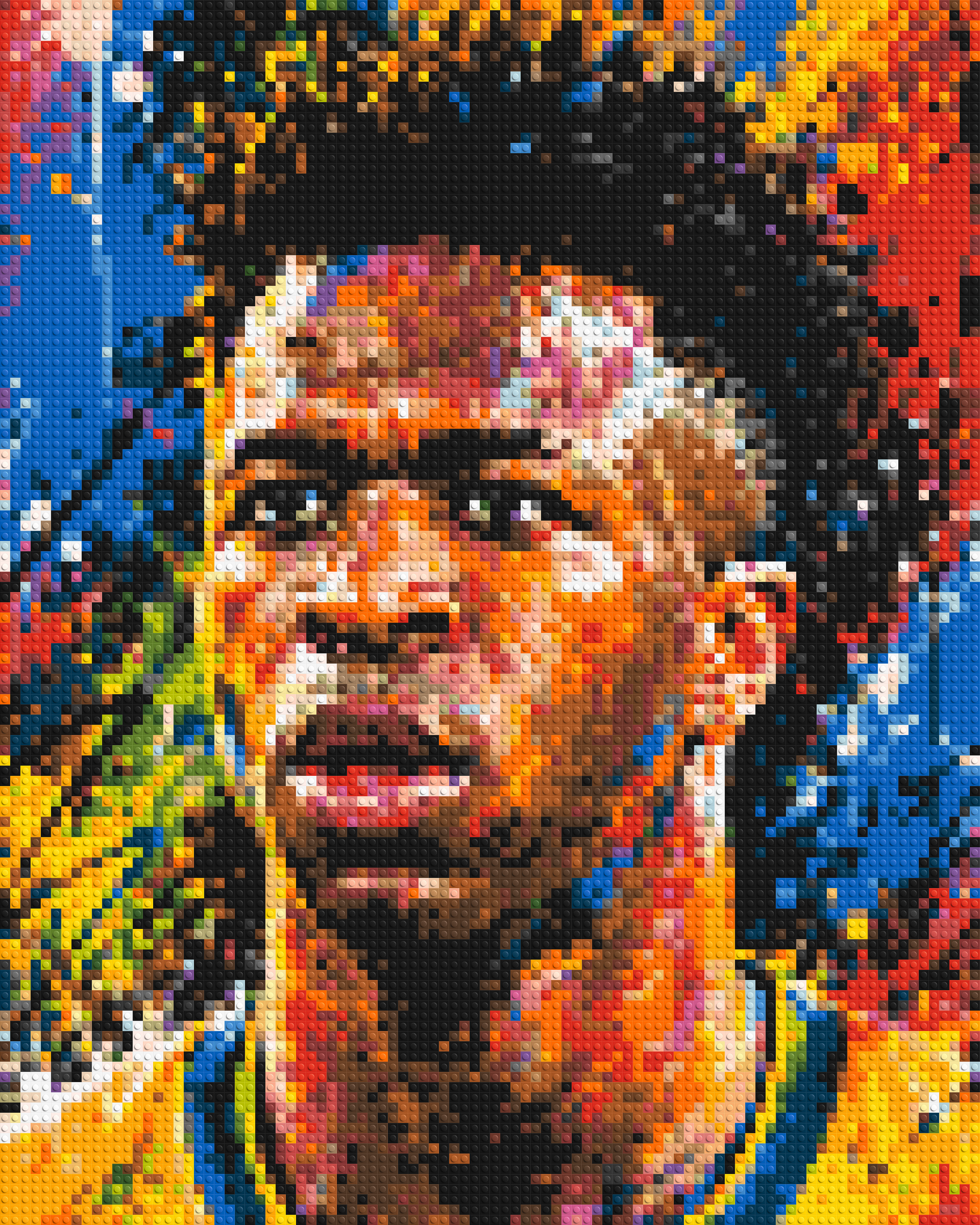 Vinícius Júnior Urban Pop - Brick Art Mosaic Kit 4x5 large