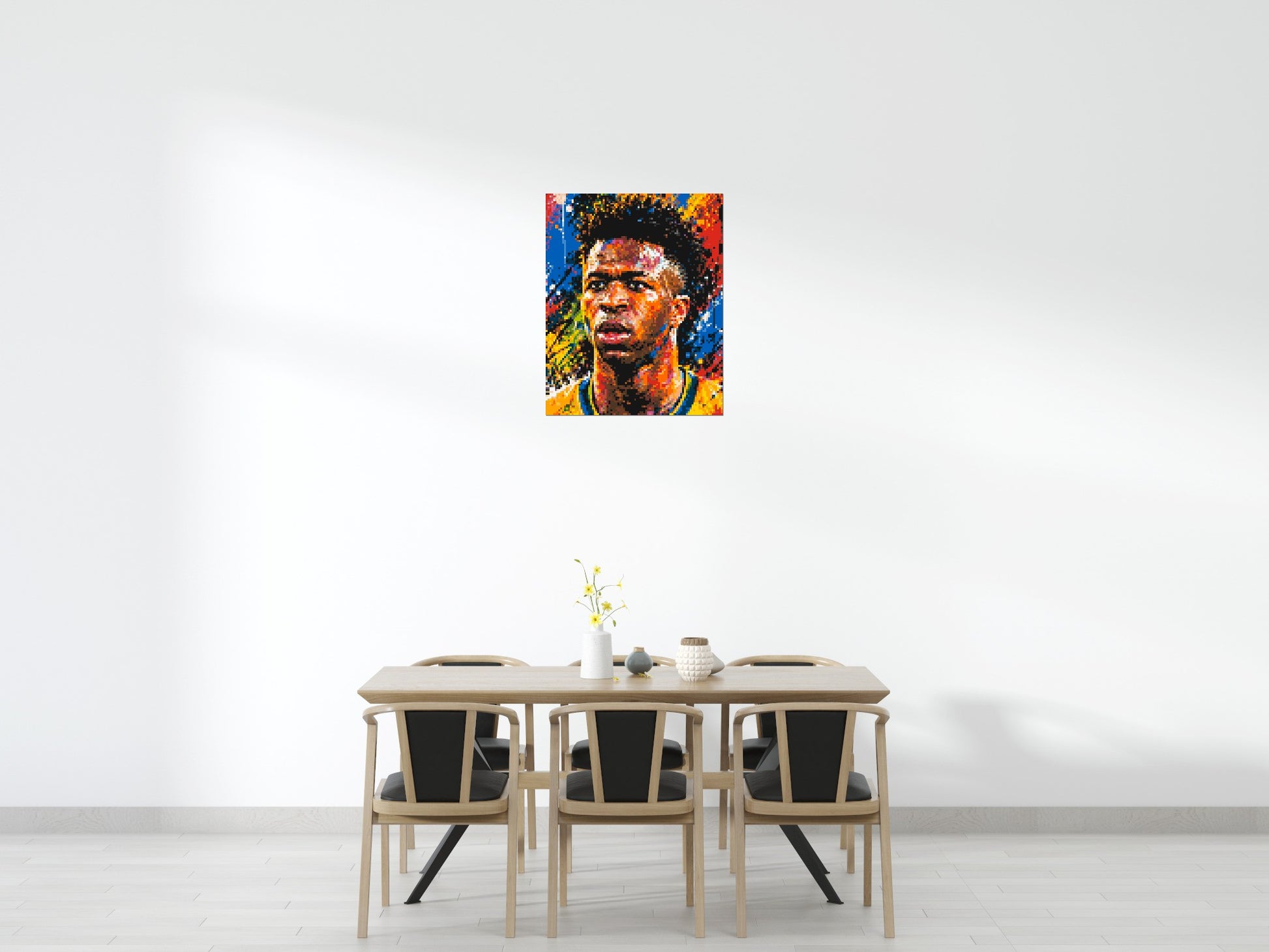 Vinícius Júnior Urban Pop - Brick Art Mosaic Kit 4x5 scene