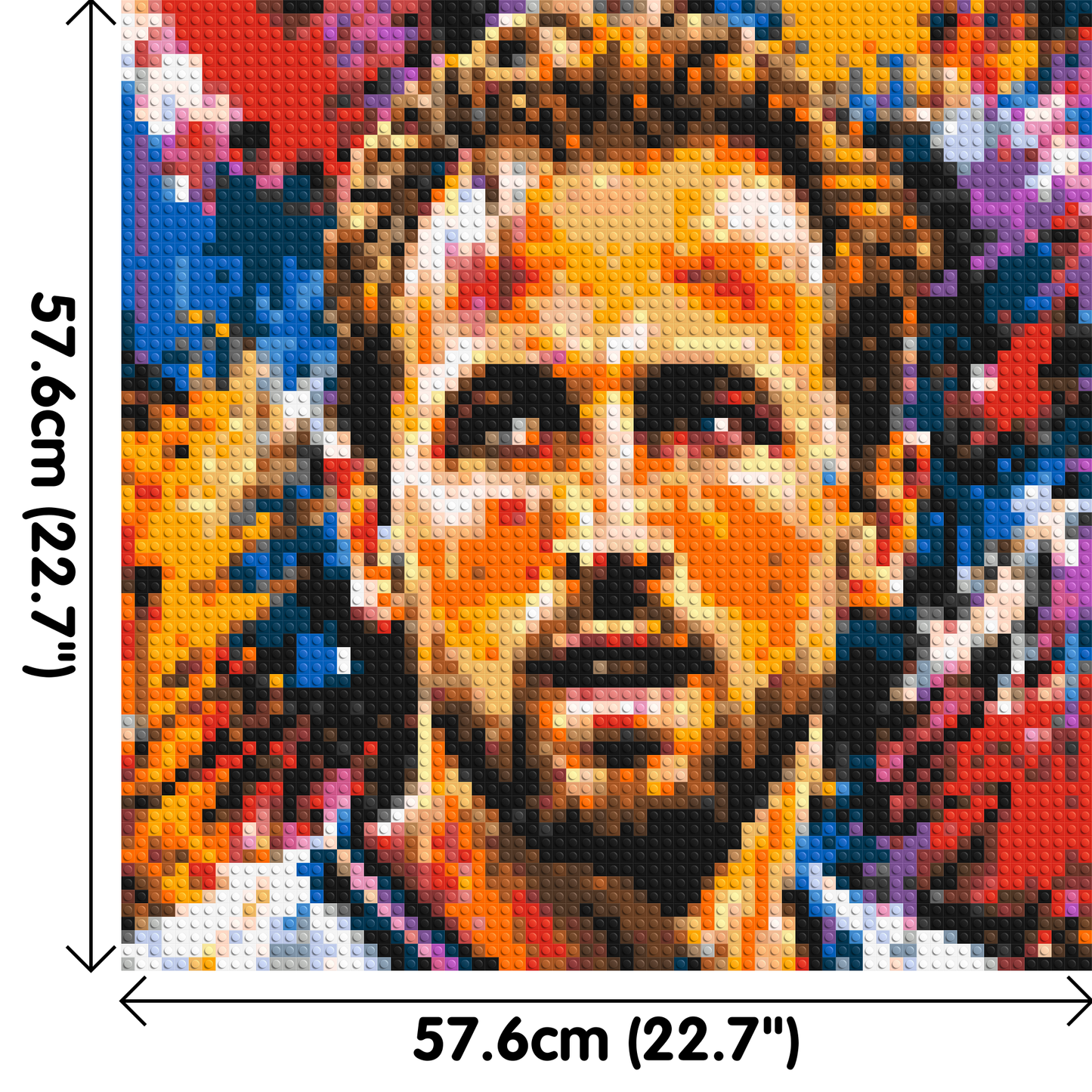 Harry Kane Urban Pop - Brick Art Mosaic Kit 3x3 large